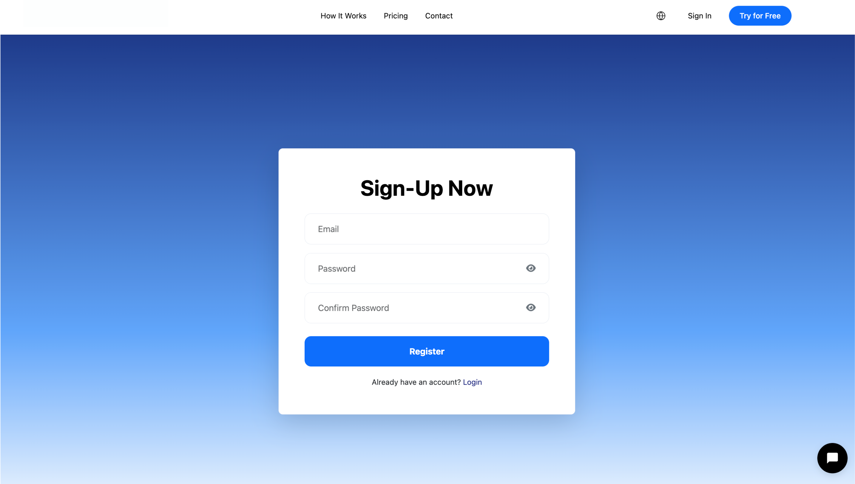 Vérification de l'adresse e-mail